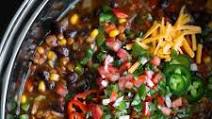 Slow Cooker Lentil Taco Chili Slow Cooker Lentil Taco Chili
