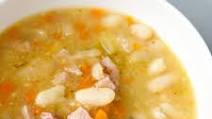 White bean and ham soup White bean and ham soup