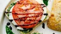Caprese Sandwich with Basil Pesto Caprese Sandwich with Basil Pesto
