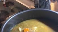 Sopa de cebada de res en olla de cocción lenta Sopa de cebada de res en olla de cocción lenta
