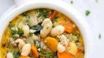 Creamy Tuscan White Bean Soup with Sausage Creamy Tuscan White Bean Soup with Sausage