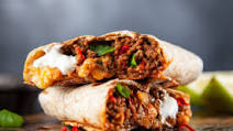 Beef, Bean and Cheese Burritos Beef, Bean and Cheese Burritos
