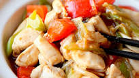 Chop suey de pollo Chop suey de pollo
