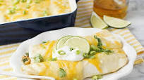 Slow-Cooker Honey Lime Chicken Enchiladas Slow-Cooker Honey Lime Chicken Enchiladas