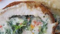 Crispy Stuffed Pork Chops with Spinach and Sun-dried Tomatoes Crispy Stuffed Pork Chops with Spinach and Sun-dried Tomatoes