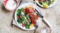 Air fryer chicken with quinoa salad Air fryer chicken with quinoa salad