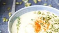 Vegan Cauliflower Soup (Paleo, Whole30, Dairy Free) Vegan Cauliflower Soup (Paleo, Whole30, Dairy Free)