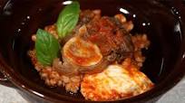 FARRO WITH WILD BOAR OSSOBUCO FARRO WITH WILD BOAR OSSOBUCO