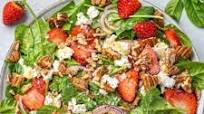Strawberry Spinach Salad Strawberry Spinach Salad