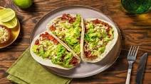 Tex-Mex Beef Tacos with Baby Gem & Cheddar Cheese Tex-Mex Beef Tacos with Baby Gem & Cheddar Cheese