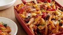 Baked Penne with Roasted Vegetables Baked Penne with Roasted Vegetables