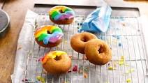 Rainbow Doughnut Icing Rainbow Doughnut Icing