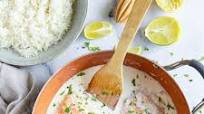 Skillet Coconut Milk Salmon Skillet Coconut Milk Salmon