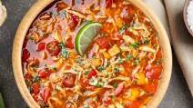 LEAN & GREEN CROCK POT CHICKEN TACO SOUP - Optavia Lean And Green Recipes LEAN & GREEN CROCK POT CHICKEN TACO SOUP - Optavia Lean And Green Recipes
