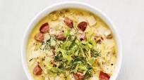 Potato and Sauerkraut Soup with Kielbasa Potato and Sauerkraut Soup with Kielbasa