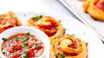 Homemade Pepperoni Pizza Rolls Homemade Pepperoni Pizza Rolls