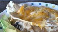 Layered Chicken Enchilada Casserole Layered Chicken Enchilada Casserole