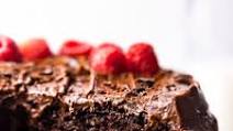 Easy Single Layer Chocolate Cake Easy Single Layer Chocolate Cake