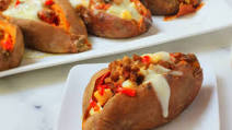 Ground Beef Stuffed Sweet Potatoes Ground Beef Stuffed Sweet Potatoes