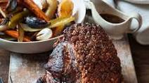 Slow-roast pork with root vegetables Slow-roast pork with root vegetables