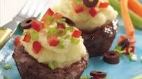 Greek-Style Shepherd's Meat and Potato Cups Greek-Style Shepherd's Meat and Potato Cups