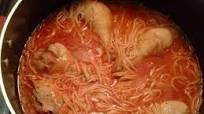 fideo con pollo fideo con pollo