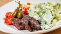 Beef Steak with Caesar Salad Beef Steak with Caesar Salad
