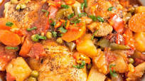 Chicken Afritada Tomato Stew (Paleo, Whole 30, Filipino) Chicken Afritada Tomato Stew (Paleo, Whole 30, Filipino)