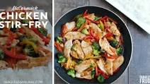 Easy & Healthy McCormick Chicken Stir-Fry Easy & Healthy McCormick Chicken Stir-Fry