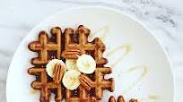 Banana Protein Waffles Banana Protein Waffles