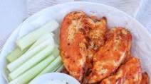 Air Fryer Buffalo Chicken Tenders (No Breading) Air Fryer Buffalo Chicken Tenders (No Breading)