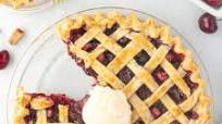 Sweet Cherry Rhubarb Pie Sweet Cherry Rhubarb Pie