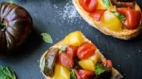 Heirloom Tomato Bruschetta Heirloom Tomato Bruschetta