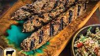 Lebanese-Style Spicy Beef Kofta Kabobs Lebanese-Style Spicy Beef Kofta Kabobs