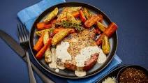 Za’atar Pork Chops with Creamy Parmesan Sauce Za’atar Pork Chops with Creamy Parmesan Sauce
