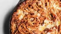 Cheesy Baked Spaghetti Cheesy Baked Spaghetti