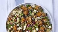Squash, feta & bulgur salad Squash, feta & bulgur salad