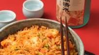 Oriental rice with shrimp Oriental rice with shrimp