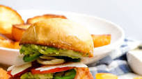 Deep-Fried Salmon Sliders Made With Beer Batter Deep-Fried Salmon Sliders Made With Beer Batter