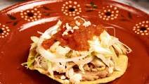 Chicken Tostadas Chicken Tostadas