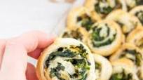 Vegan Spinach Pinwheels Vegan Spinach Pinwheels