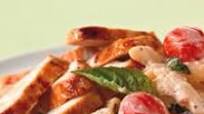 Creamy Tomato-Basil Pasta with Chicken Creamy Tomato-Basil Pasta with Chicken