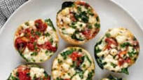 Spinach Feta Egg White Bites Spinach Feta Egg White Bites