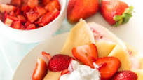 Strawberry Crepes with Strawberry Cream Cheese Filling Strawberry Crepes with Strawberry Cream Cheese Filling
