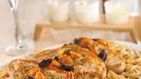 Turkey Cutlets with Winter Fruit Sauce Turkey Cutlets with Winter Fruit Sauce