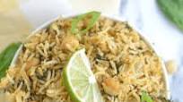 Instant pot Spinach Rice / Pulao Instant pot Spinach Rice / Pulao