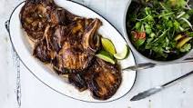 Vietnamese-Style Pork Chops with Fresh Herb Salad Vietnamese-Style Pork Chops with Fresh Herb Salad