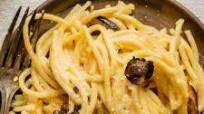Black Truffle Pasta with Shiitake Mushrooms Black Truffle Pasta with Shiitake Mushrooms