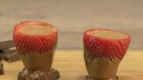 Chocolate Covered Strawberry Shot Glasses Chocolate Covered Strawberry Shot Glasses