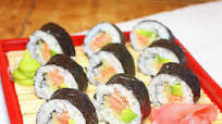 Smoked Salmon Sushi Roll Smoked Salmon Sushi Roll